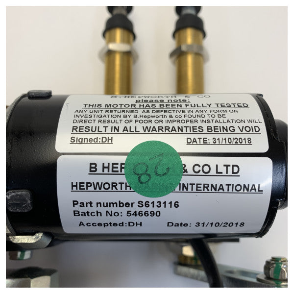 Sistema de limpa pára-brisas Hepworth 50NM 2 Velocidades - 100865/2 