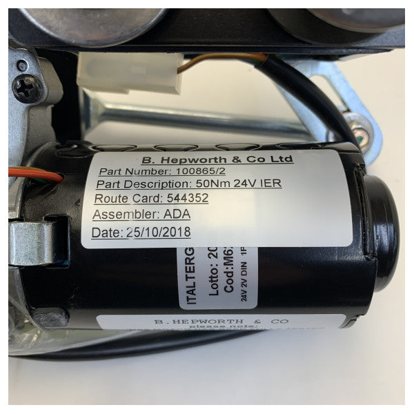 Sistema de limpa pára-brisas Hepworth 50NM 2 Velocidades - 100865/2 