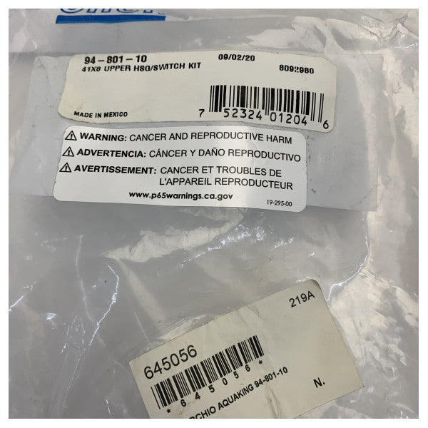 Shurflo 94-801-10 Oberbau für Aqua King II 4.0 und 5.0 GPM Pumpen 