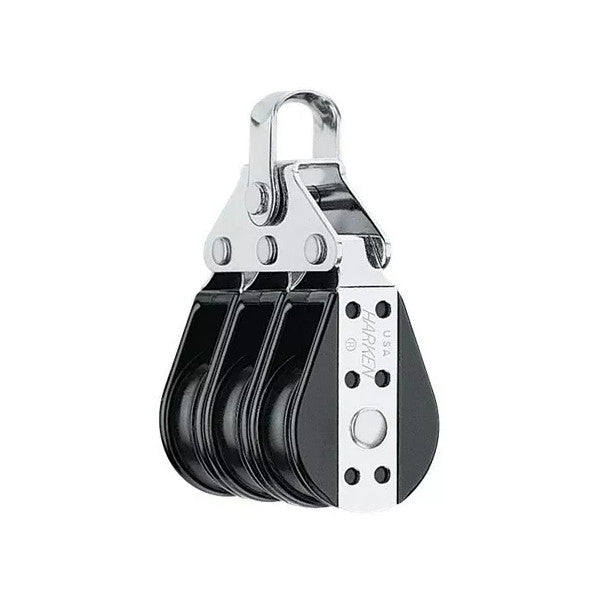 Harken 129 38 mm Triple Big Bullet Block Inox 