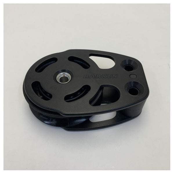 Harken ESP 75 mm Aluminium schwarz beschichteter Fußblock - 6092NP 