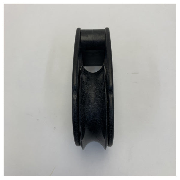 Harken ESP 75 mm Aluminium schwarz beschichteter Fußblock - 6092NP 