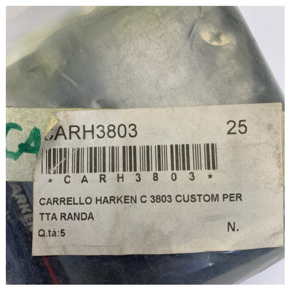 Harken 22 mm Slider Battcar 40 mm Receptacle - 3803 