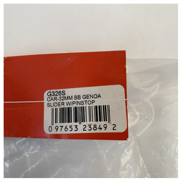 Harken 32 mm Big Boat High-Load Pinstop Genoa Slider Car - G326S 