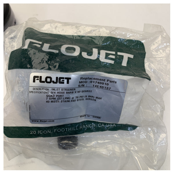Flojet 19 mm Makeveden Suodatin - 01740010 
