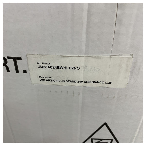 Планус Артік Плюс Морський Електричний Туалет 24В Короткий - ARPA024EWHLP2 