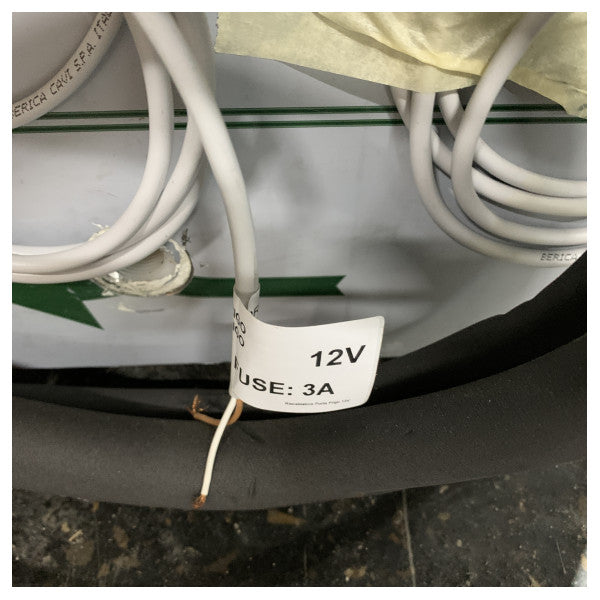 Veco Edelstahl Einbau-Weinkeller für 9 Flaschen 40L - 416 x 420 x 558 mm - G70075 12V 