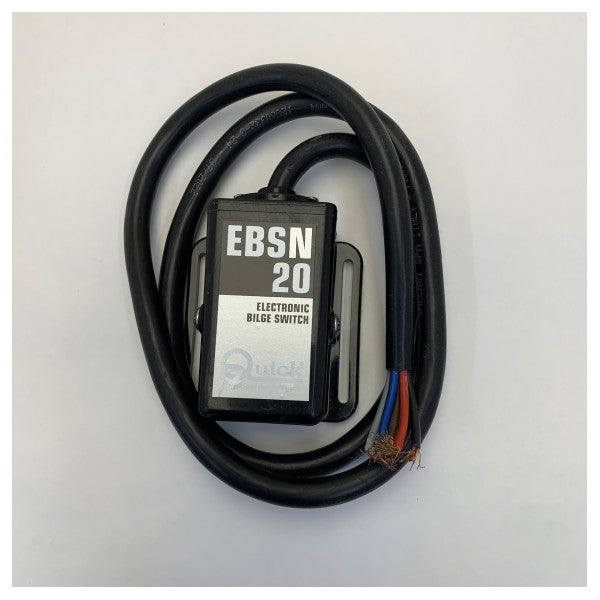 Szybki włącznik elektrycznej pompy zęzowej EBSN20 czarny 20A 