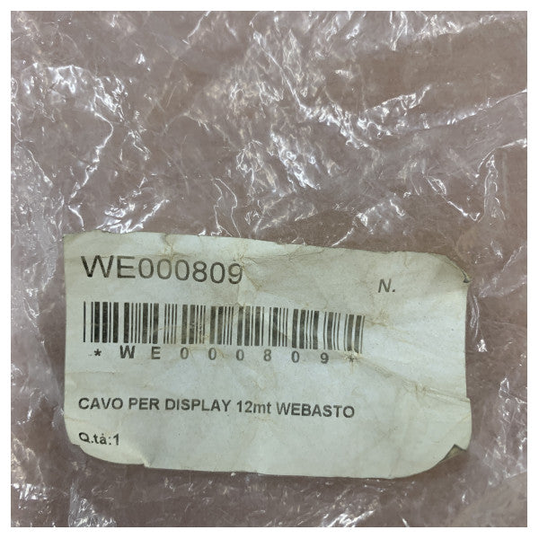 Webasto WBCL000809 Kontroll Display Unit tal-Aria 12M 