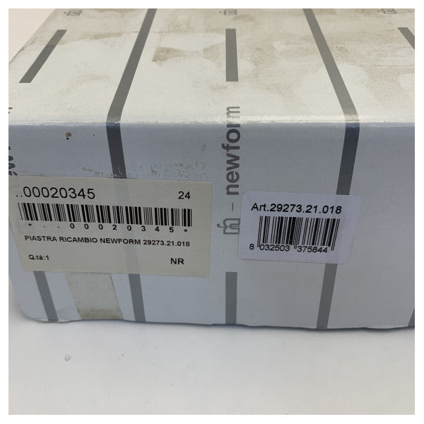 Newform 29273.21.018 Extro Chrome Costruzione Miscelatore Monocomando da Bagno Copertura 