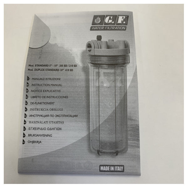 GF Wasserfilterelement Blau - 8500-9000 