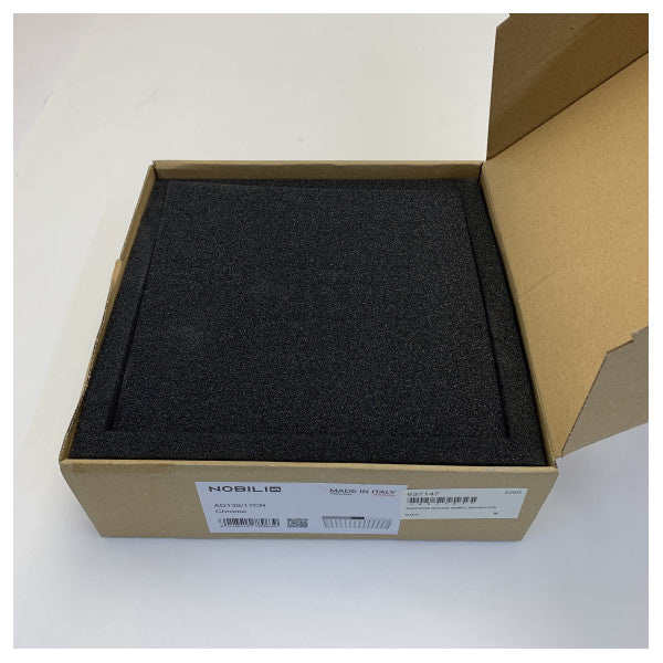 Nobili AD139/17CR Chrome 20 x 20 Kappella tal-Duħħan 