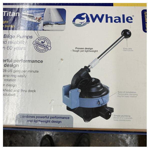 Manuale della pompa di sentina Whale Gusher Titan BP4402 105L/min 