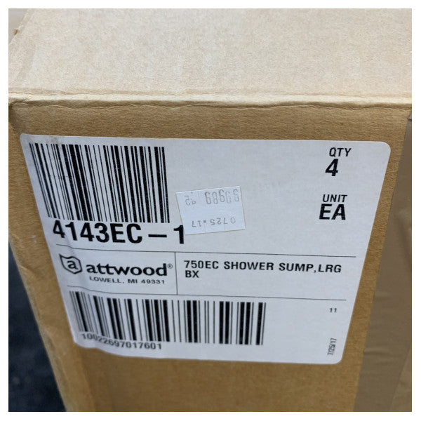 نظام مضخة دش المياه الرمادية 12 فولت من أتوود 56 لتر/دقيقة - 750EC 