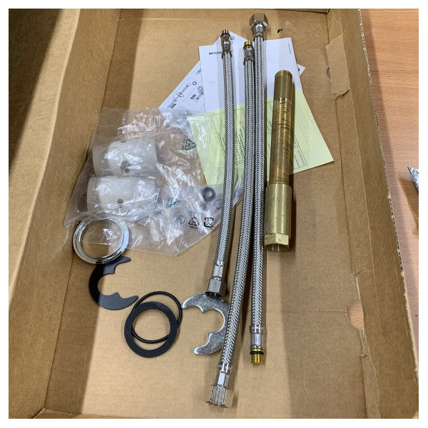 Mezclador retráctil Foresti Suardi Cox Chrome con cabezal de ducha 4093.C 