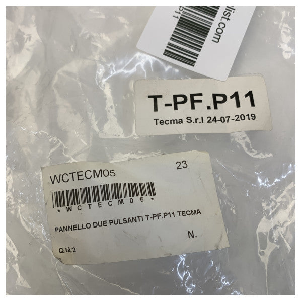 Tecma T-PF.P11 Electric Marine Toilet Control Unit 