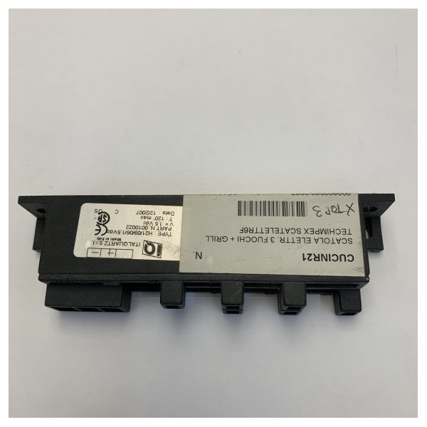 Техимпекс 3-горелков котлон и контролер за скара - SCATELETTR6F 