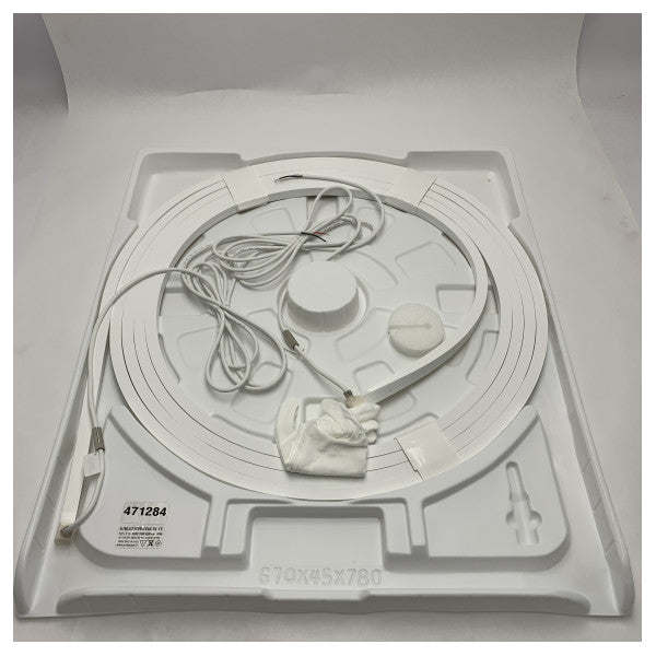 Altraluce Ευέλικτο IP68 Αδιάβροχο 24V LED Strip Light 3000K Θερμό Λευκό για θαλάσσια και εξωτερική χρήση