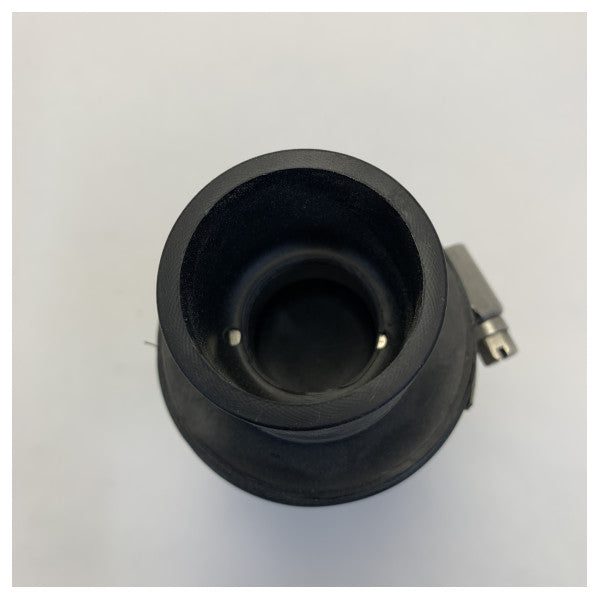 Тоалетна клапа Planus PW.006.01 с един изход черна 