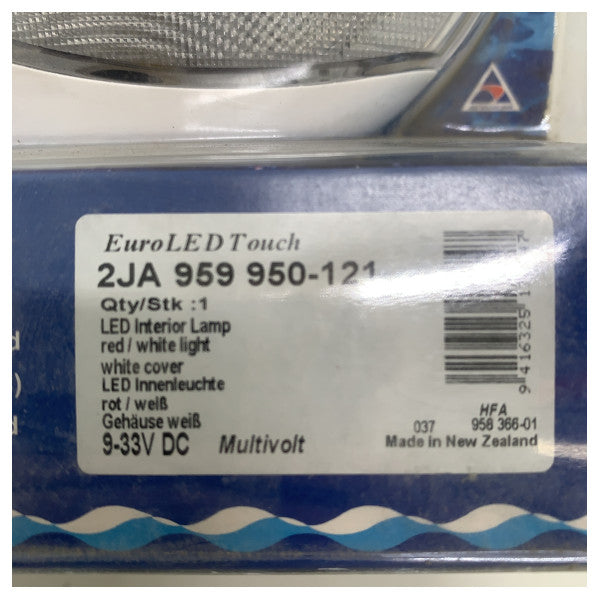 Hella Marine Red Touch Downlight Spot 12 / 24V White - 2JA 959 950-121