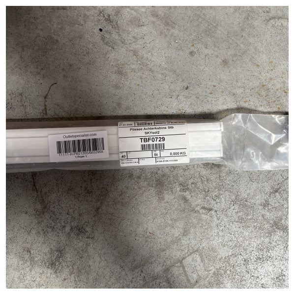 Dometic OceanAir PB2 1205 x 665 mm white blinds - TBF0729