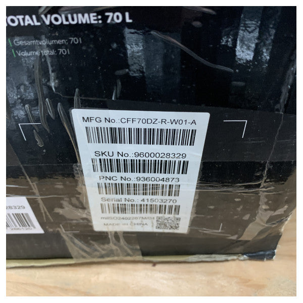 Dometic CFF-70 Compressore DualZone Scatola Refrigerata 70L 12/24/230V Grigio - 9600028329 