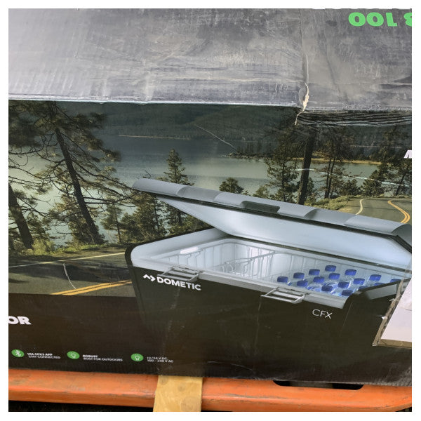 Dometic CFX3 Kompressor Kjøleboks 100L Svart 12/24/230V - 9600025336 