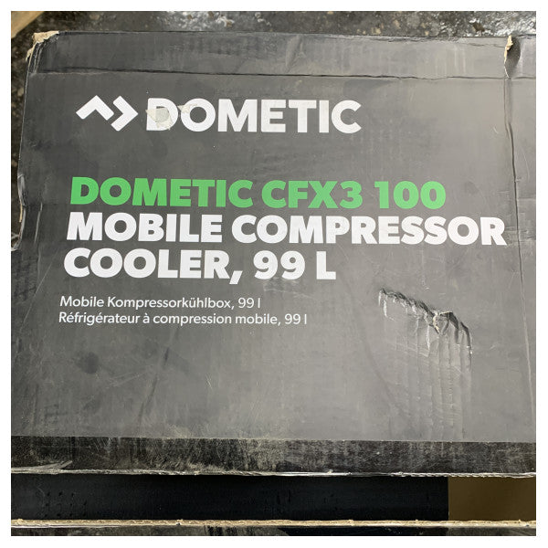 Dometic CFX3 Kompressor Kjøleboks 100L Svart 12/24/230V - 9600025336 