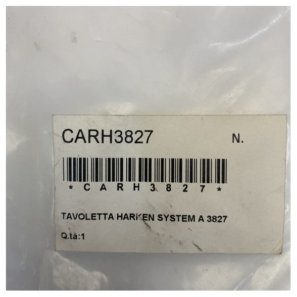 Harken 3827 22mm Slider Glava za montažu 