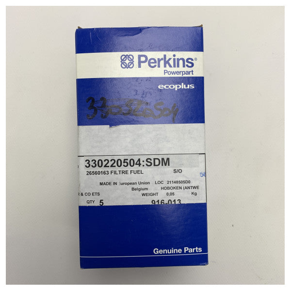Inserto filtro carburante motore Perkins 4816635