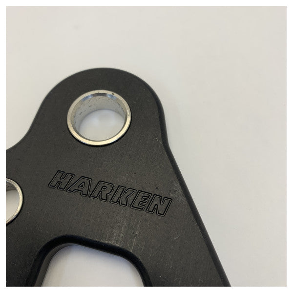 Harken 3861 Web-On Headboard Plate Standard Black 