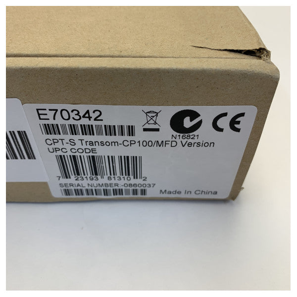 Raymarine E70342 CPT-S DT TM CP100 Perälaite Syvyysanturi 