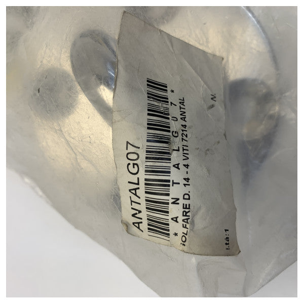 Antal 7214 Pad-Eye Ruostumaton teräs 14mm SWL 4600 KG 