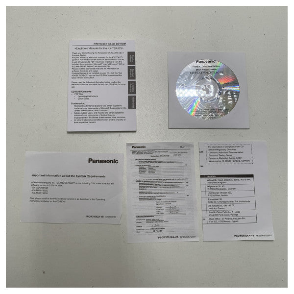 Panasonic KX-TCA175CE DECT-puhelin merikäyttöön - Kestävä langaton viestintä 