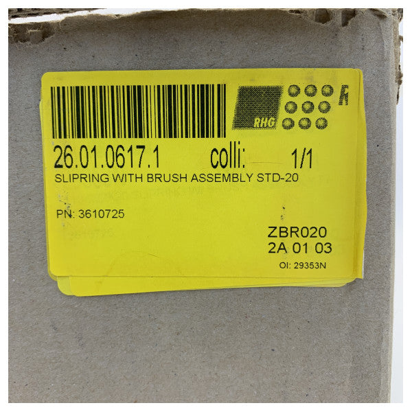 حلقة انزلاق Raytheon Anschutz 110-222.X20 مع مجموعة الفرش 