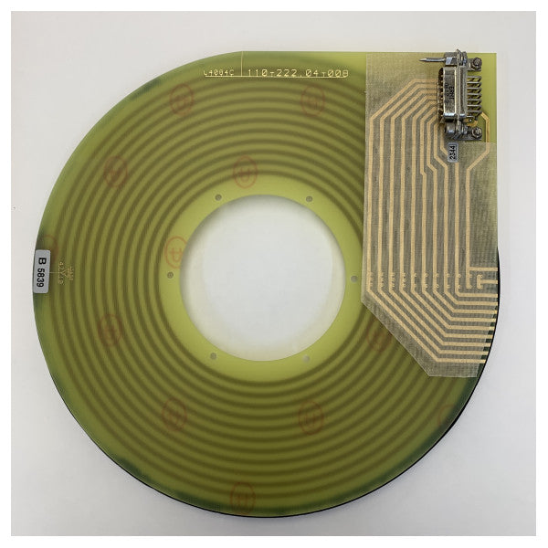 Raytheon Anschutz 110-222.X20 Slip Ring with Brush Assembly