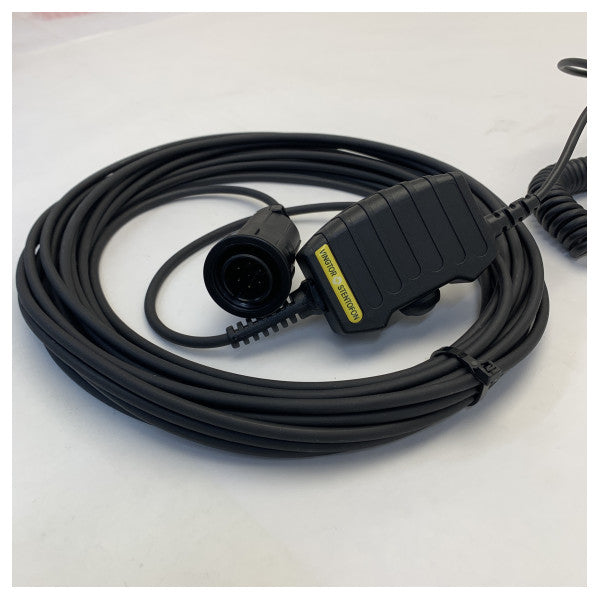 Гарнітура Zenitel з мікрофоном на штанзі, наголов'я та кабелем 10м - VMP-36-PELP-AD 