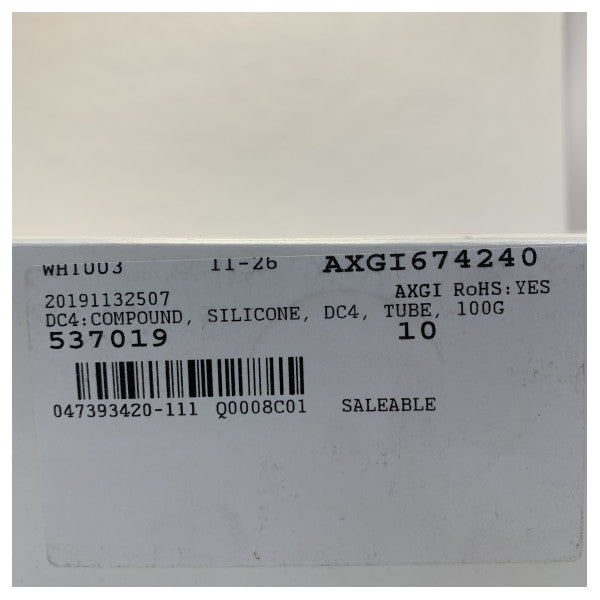 Jotron Dow Corning DC4 Elektrischer Compound für 40VDR AIS EPIRB 