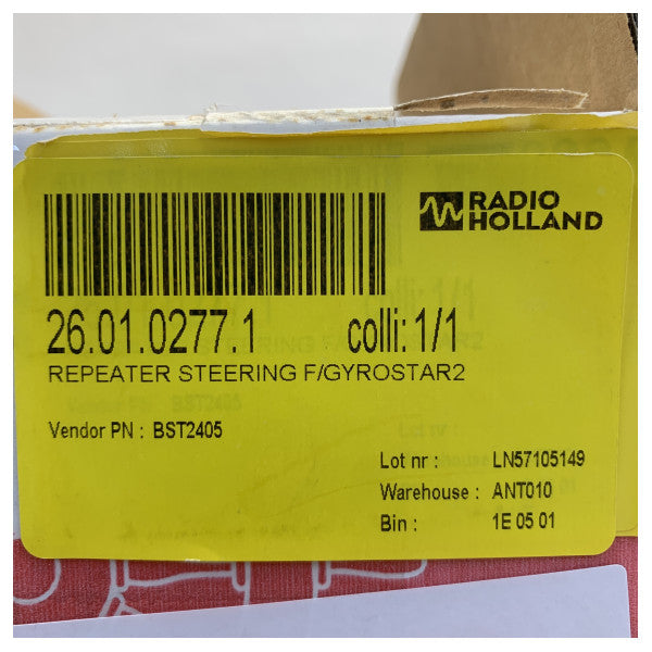 レイセオン アンシュッツ 133-558-NG001 ジャイロスター2用 ステアリングリピーターパネル 