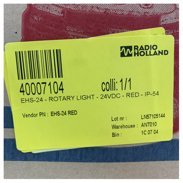 Zenitel EHS-220 Drehsignallicht 230V Orange IP54 