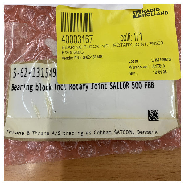 Furuno S-62-131549 Blokk ta' Tbeari għall-Ħolqa FELCOM501 Sistema ta' Komunikazzjoni Satelitarja 