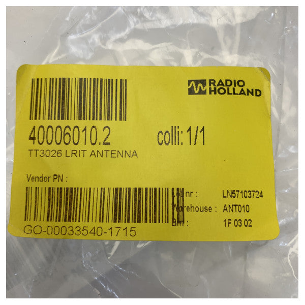 Употребявана антена Inmarsat-C GMDSS Mini C Sailor TT-3026C 