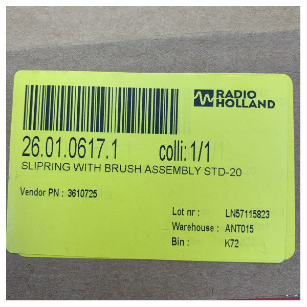 Raytheon Anschutz Brush Assembly 110-222.X18 for Standard 20 Gyrocompass 