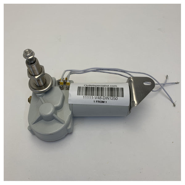 محرك ماسحة الزجاج الأمامي Vetus DIN1250 عمود طويل 12V 50N 