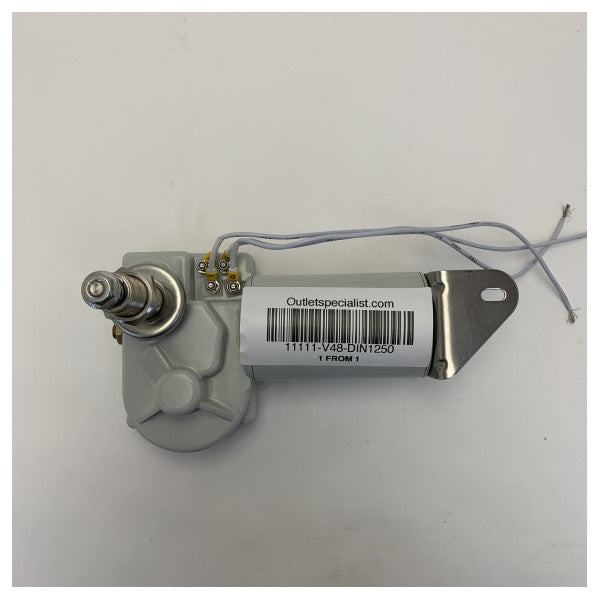 Silnik wycieraczki Vetus DIN1250 z długim wałem 12V 50N 