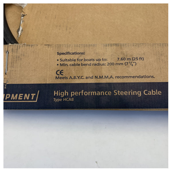 دليل محرك خارجي Vetus HCAB10 كابل توجيه يدوي 