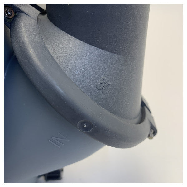 Vetus NLP60 Υδροκλειδώμα / Σιγαστήρας Εξάτμισης 60 mm Γκρι 