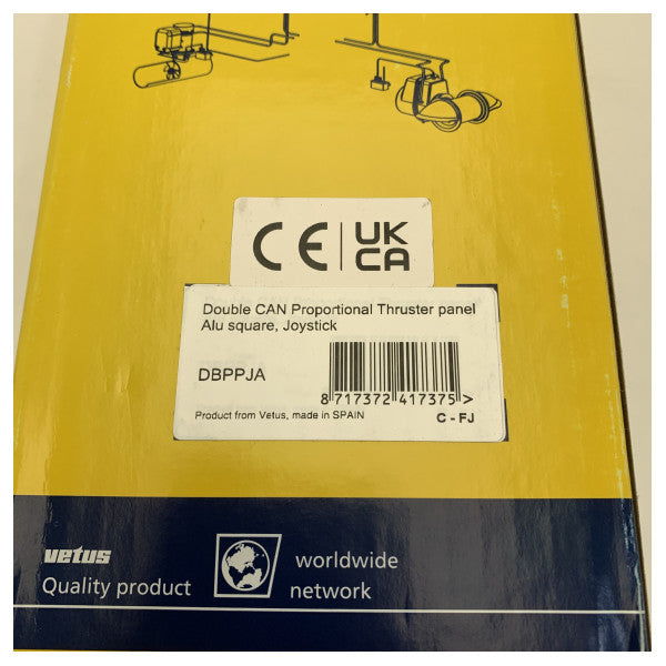 Vetus DBPPJA Ohjauspaneeli Proportionaali keulapotkurille ja peräpotkurille 