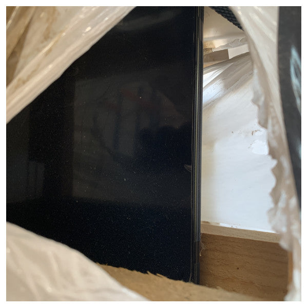 Διαχωριστικό δωματίου από μαύρο γυαλί Hard Glass 178 x 134 cm