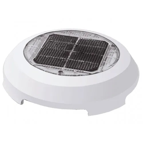 Marinco 4 Inch White Day | Night Solar Ventilator - N20704W